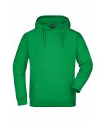 Homme Sweat-shirt à capuche homme Vert-fougère 7218