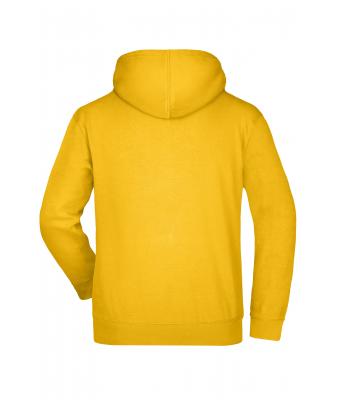 Homme Sweat-shirt à capuche homme Jaune-d'or 7218