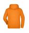 Homme Sweat-shirt à capuche homme Orange 7218