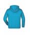 Kinderen Hooded Sweat Junior Turquoise 7219
