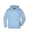 Kids Hooded Sweat Junior Light-blue 7219