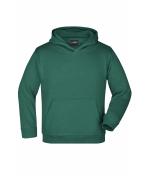 Kinder Hooded Sweat Junior Dark-green 7219