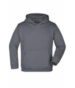 Kinder Hooded Sweat Junior Graphite 7219