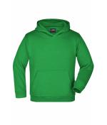 Kinder Hooded Sweat Junior Fern-green 7219