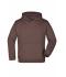 Kids Hooded Sweat Junior Brown 7219