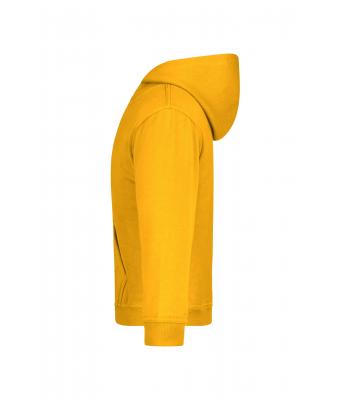 Kinderen Hooded Sweat Junior Goudgeel 7219