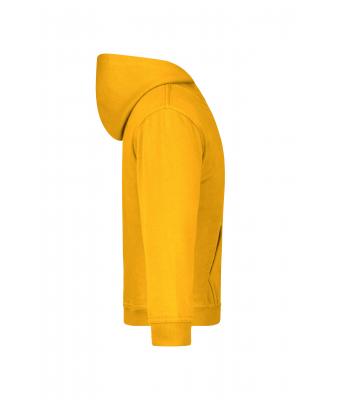 Kinderen Hooded Sweat Junior Goudgeel 7219