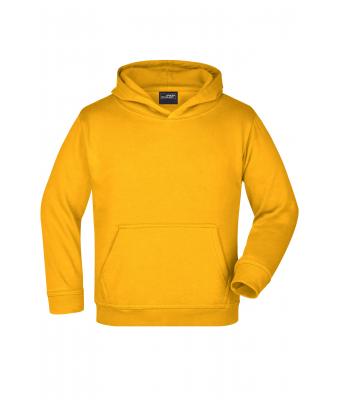 Kinderen Hooded Sweat Junior Goudgeel 7219