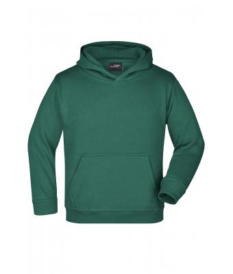 Kids Hooded Sweat Junior Dark-green 7219