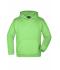 Kids Hooded Sweat Junior Lime-green 7219