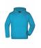 Kids Hooded Sweat Junior Turquoise 7219