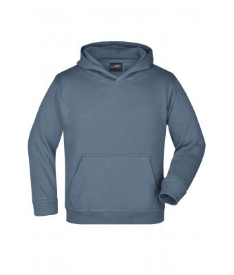 Kids Hooded Sweat Junior Carbon 7219