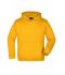Kinderen Hooded Sweat Junior Goudgeel 7219