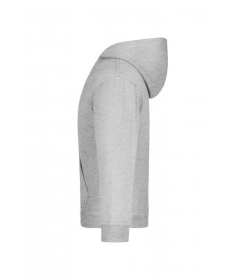 Kinderen Hooded Sweat Junior Heather-grijs 7219