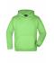 Kinderen Hooded Sweat Junior Lime 7219