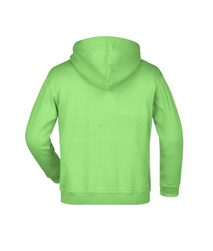 Kinder Hooded Sweat Junior Lime-green 7219