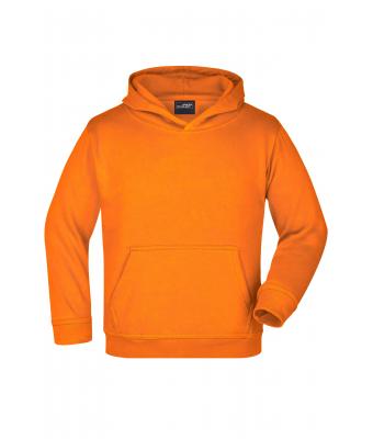 Kids Hooded Sweat Junior Orange 7219