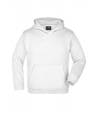 Kinderen Hooded Sweat Junior Wit 7219