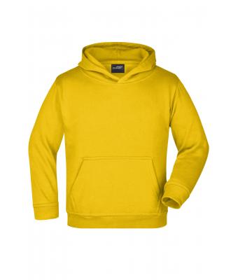 Kids Hooded Sweat Junior Sun-yellow 7219