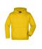 Kids Hooded Sweat Junior Sun-yellow 7219