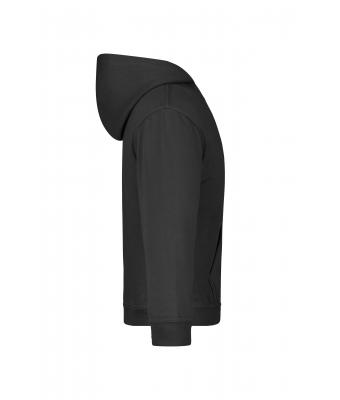 Kinderen Hooded Sweat Junior Zwart 7219