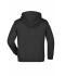 Kinderen Hooded Sweat Junior Zwart 7219