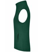Femme Gilet polaire femme Vert-foncé 7220