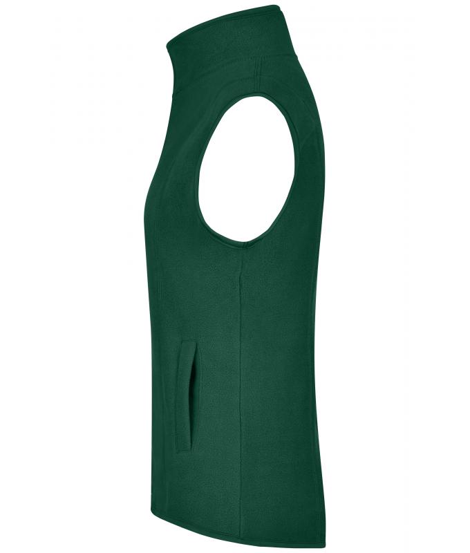 Femme Gilet polaire femme Vert-foncé 7220