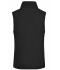 Ladies Girly Microfleece Vest Black 7220