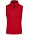 Damen Girly Microfleece Vest Red 7220