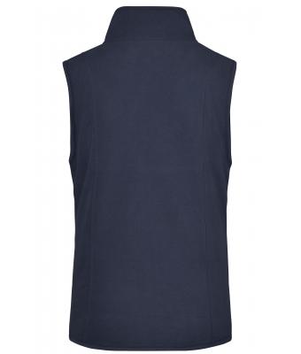 Dames Girly Microfleece Vest Navy 7220