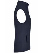 Ladies Girly Microfleece Vest Navy 7220