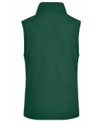 Ladies Girly Microfleece Vest Dark-green 7220