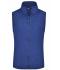 Ladies Girly Microfleece Vest Royal 7220