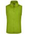 Dames Girly Microfleece Vest Lime 7220
