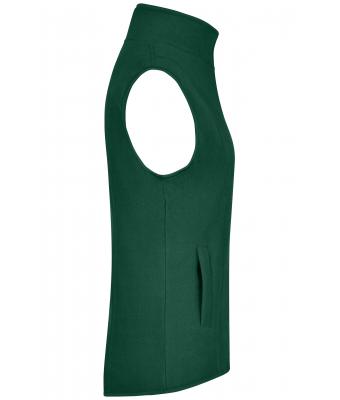 Dames Girly Microfleece Vest Donkergroen 7220