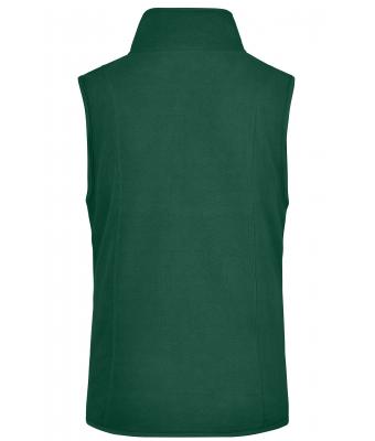 Dames Girly Microfleece Vest Donkergroen 7220