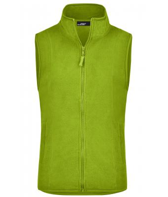 Dames Girly Microfleece Vest Lime 7220
