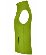 Damen Girly Microfleece Vest Lime-green 7220