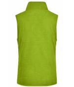 Damen Girly Microfleece Vest Lime-green 7220