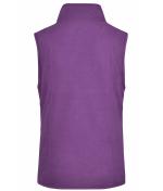 Damen Girly Microfleece Vest Purple 7220