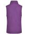 Ladies Girly Microfleece Vest Purple 7220