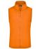 Ladies Girly Microfleece Vest Orange 7220