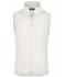 Damen Girly Microfleece Vest Off-white 7220