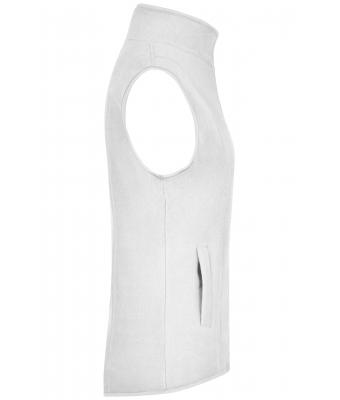 Damen Girly Microfleece Vest White 7220