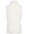 Ladies Girly Microfleece Vest Off-white 7220