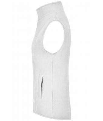Dames Girly Microfleece Vest Wit 7220