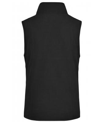 Dames Girly Microfleece Vest Zwart 7220