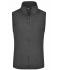 Dames Girly Microfleece Vest Donkergrijs 7220