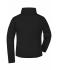 Ladies Girly Microfleece Jacket Black 7221